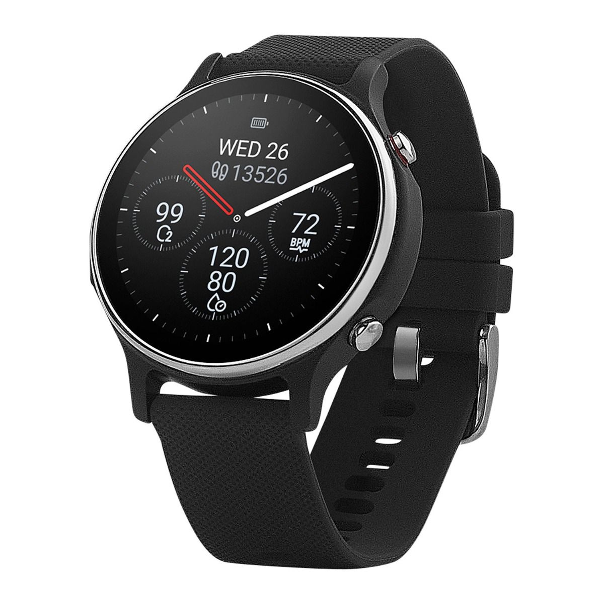 ASUS VivoWatch 6 1.39" FHD+ Black Health Tracking Wellness Fitness Watch