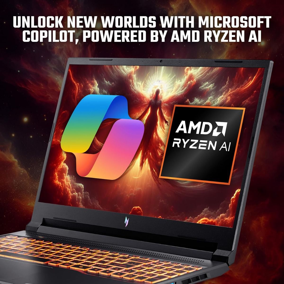 Acer Nitro V 16 ANV16-41-R9C9 Gaming Laptop Ryzen 7 16GB 512GB RTX 3050