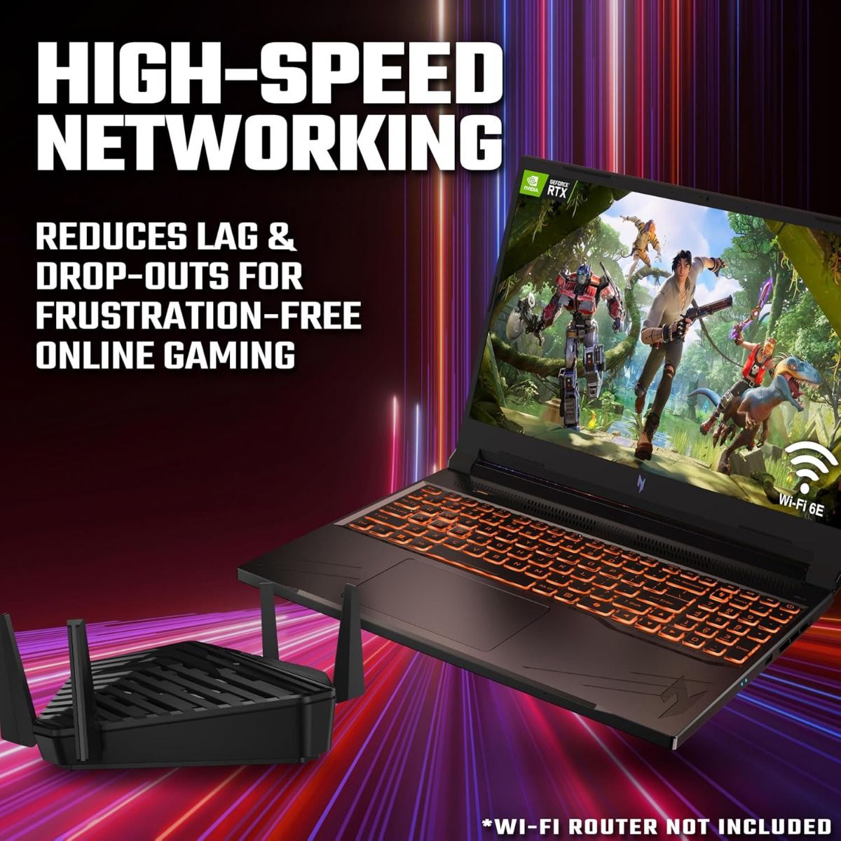 Acer Nitro V 16 ANV16-41-R9C9 Gaming Laptop Ryzen 7 16GB 512GB RTX 3050