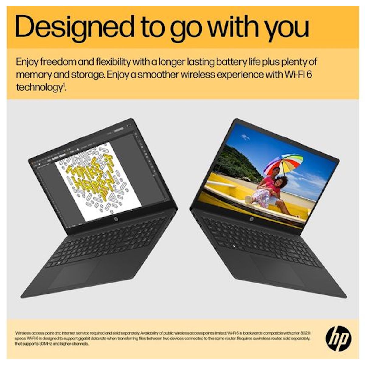 HP 15-fc0537sa 15.6" FHD Laptop AMD Ryzen 5 8GB RAM 512GB SSD