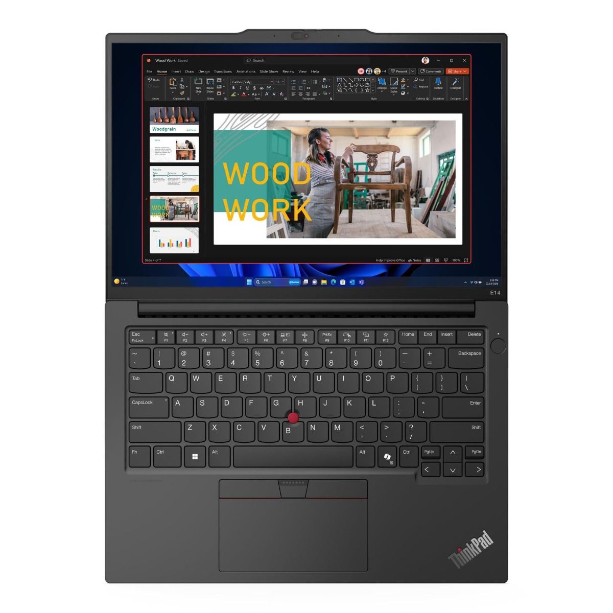Lenovo ThinkPad E14 Gen 6 Laptop Ryzen 7 16GB RAM 512GB SSD 11 Pro Black