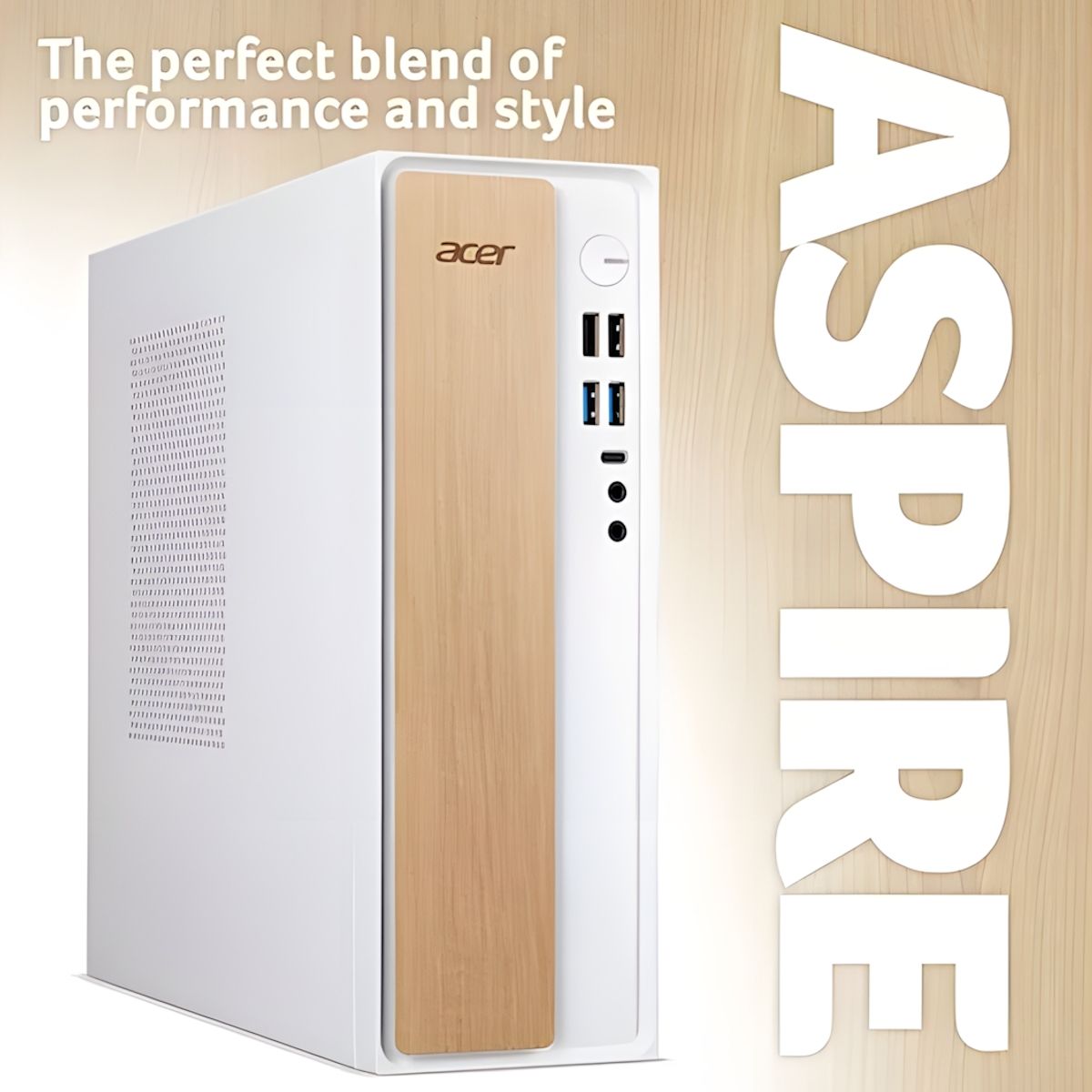 Acer Aspire XC101-13H5U Desktop PC Intel Core i5 8GB RAM 512GB SSD White