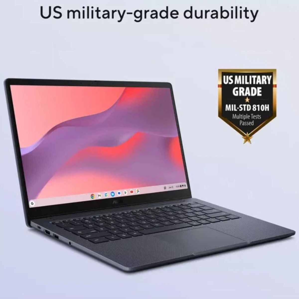 ASUS Chromebook CX14 CX1405 14" Laptop Intel N4500 4GB RAM 64GB Quiet Blue