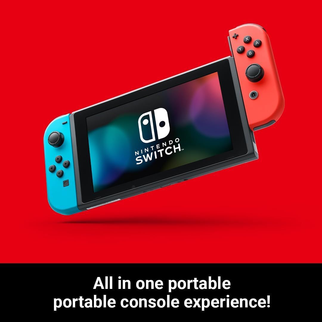 Nintendo Switch Console Neon Red & Blue 32GB