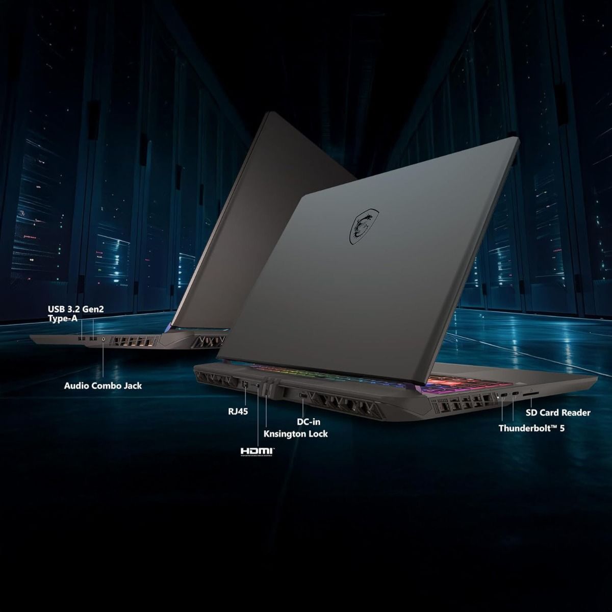 MSI Vector 16 HX AI A2XWIG-007UK Gaming Laptop Core Ultra 9 32GB 1TB RTX 5080