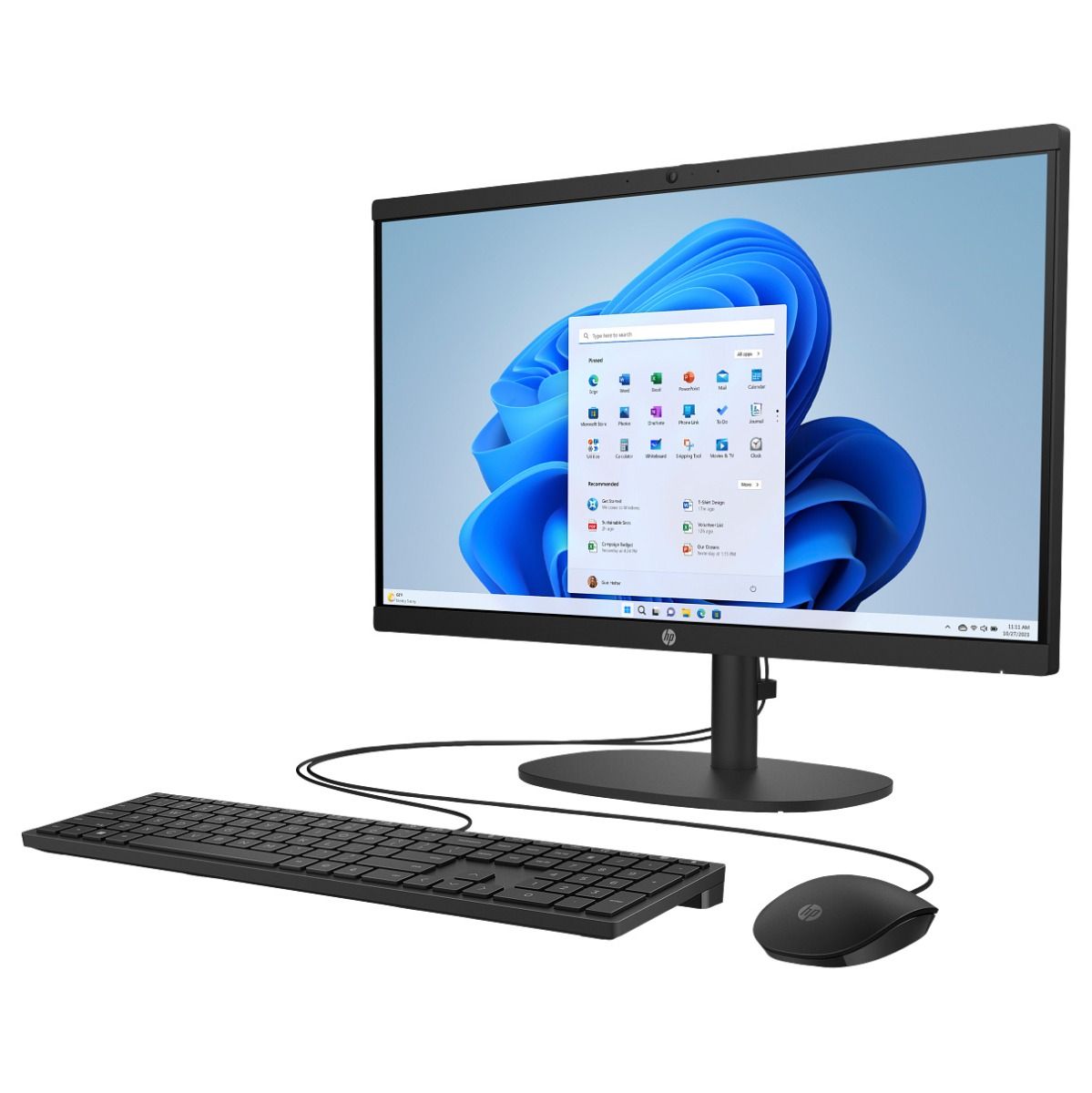 HP 22-dg0001na 21.5" FHD All-in-One Intel Core i3 8GB RAM 256GB Black