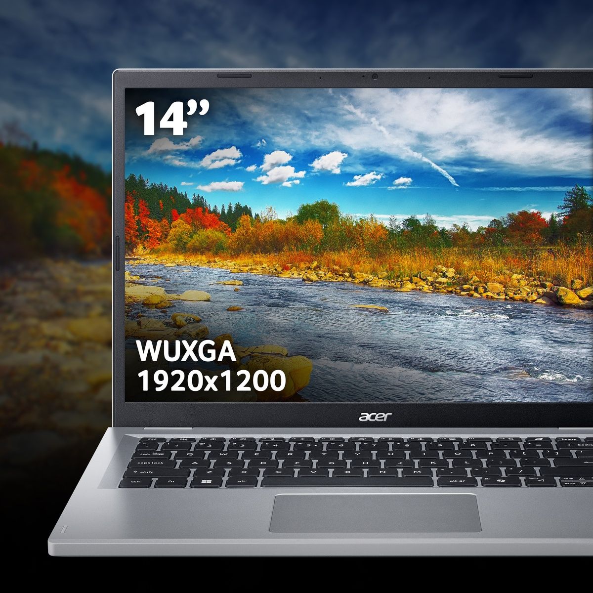 Acer Aspire Go 14 AG14-31P-C5H2 14" WUXGA Laptop N100 4GB RAM 128GB Silver