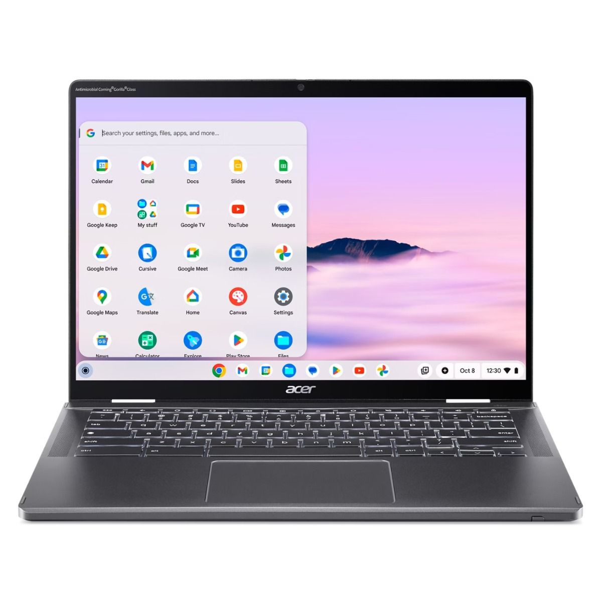 Acer Chromebook Plus Spin 714 14" Laptop Touch Core Ultra 5 8GB 512GB Grey