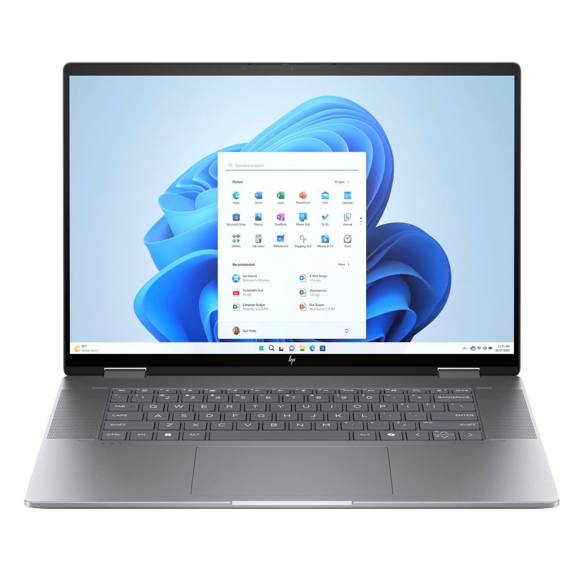 HP Envy x360 16-ad0005na 2-in-1 Laptop 2K Touch Ryzen 5 8GB RAM 512GB SSD Grey 