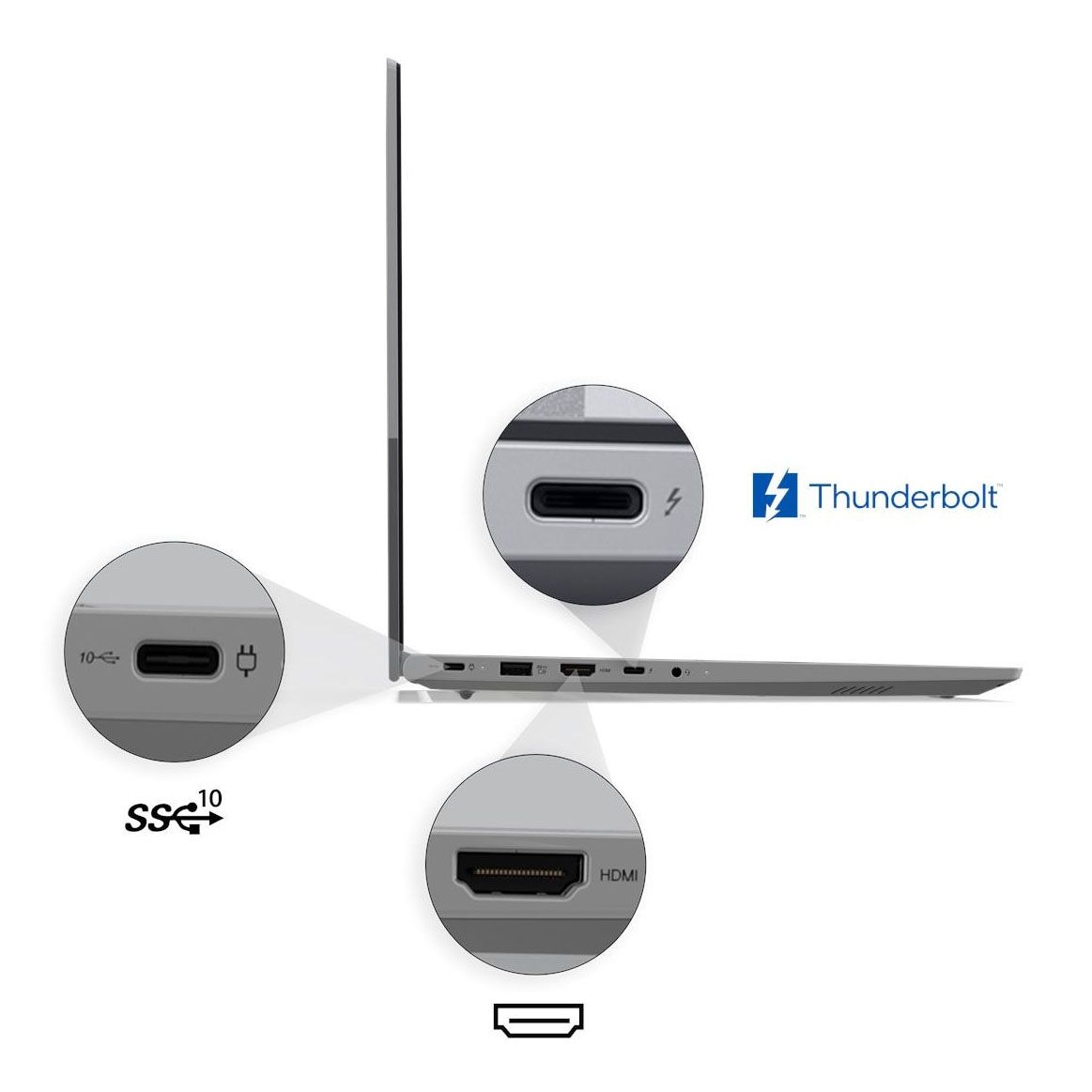Lenovo ThinkBook 16 G8 IAL Laptop Intel Core Ultra 5 16GB 512GB Win 11 Pro Arctic Grey