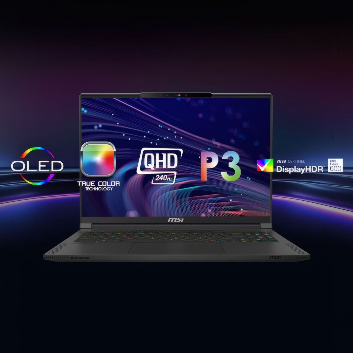MSI Stealth A16 AI+ A3XWJG-002UK Gaming Laptop OLED Ryzen AI 9 64GB 2TB RTX 5090