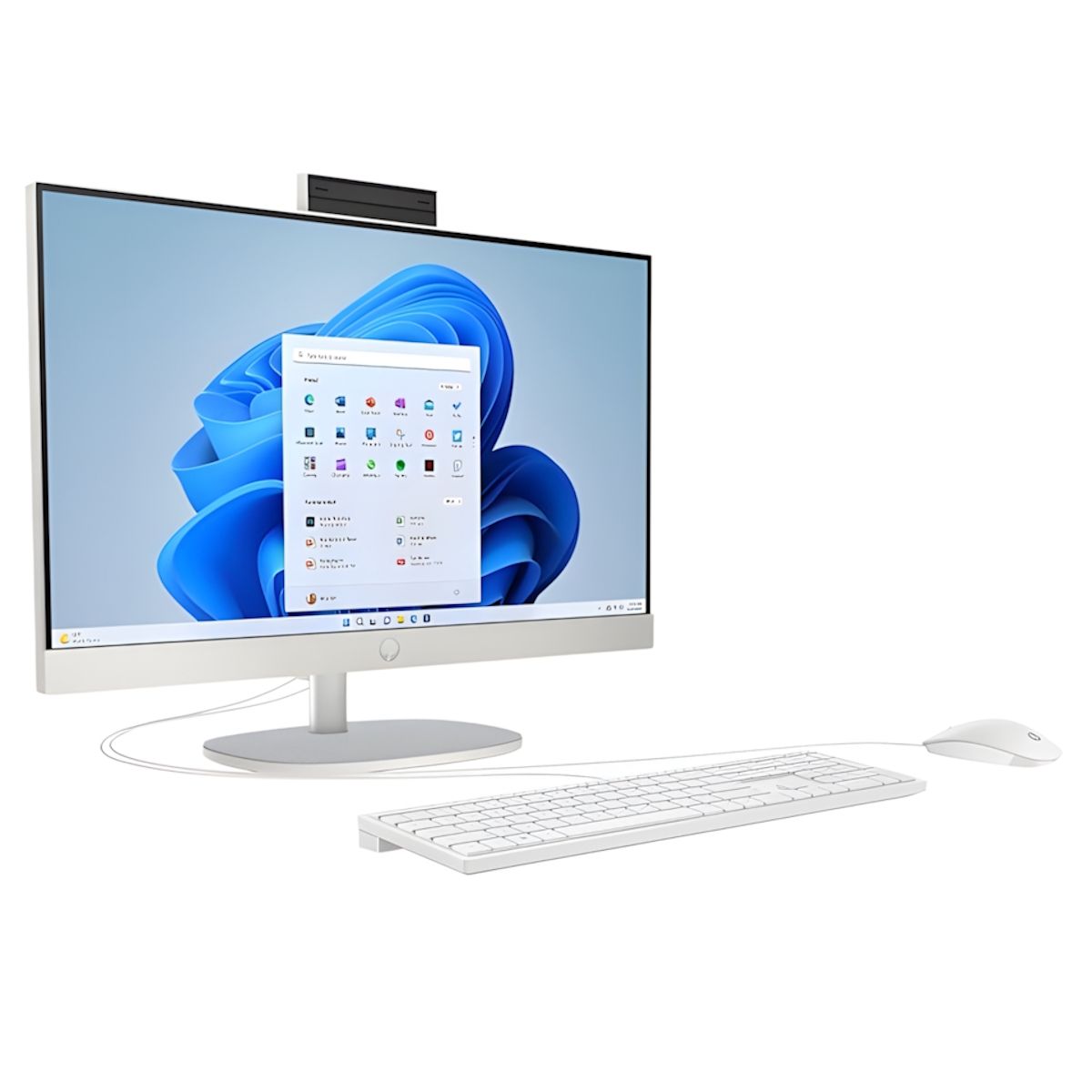HP 24-cr0058na 23.8" All-in-One Desktop PC Intel Core i3 8GB RAM 512GB SSD