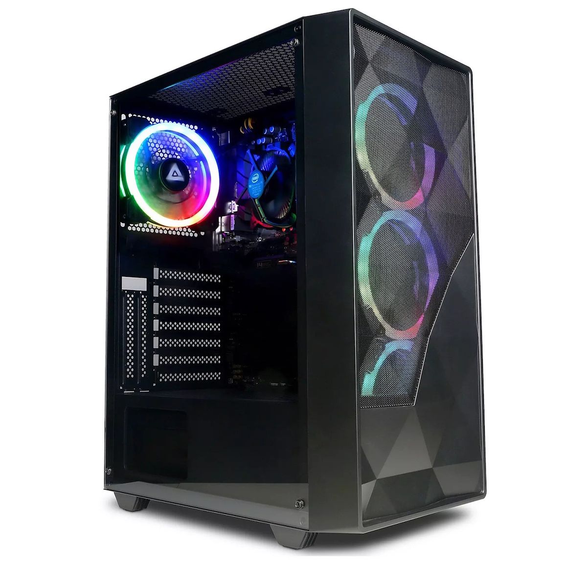 CyberPowerPC Eurus Tower Desktop Gaming PC AMD Ryzen 5 16GB RAM 1TB SSD