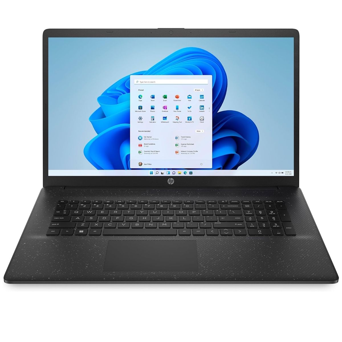 HP 17-cn3502sa 17.3" Full HD Laptop Intel N100 4GB RAM 128GB SSD Black
