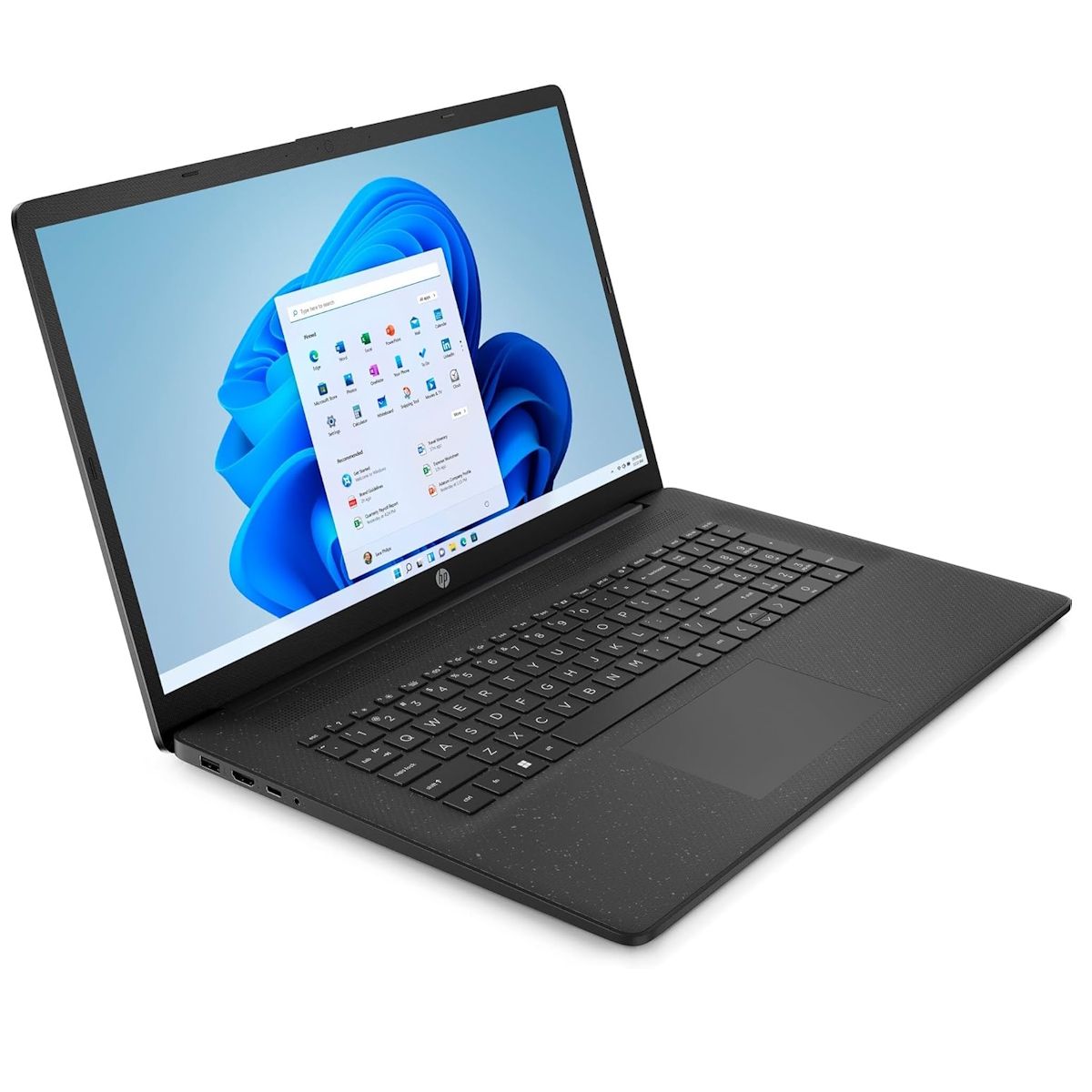 HP 17-cn3502sa 17.3" Full HD Laptop Intel N100 4GB RAM 128GB SSD Black