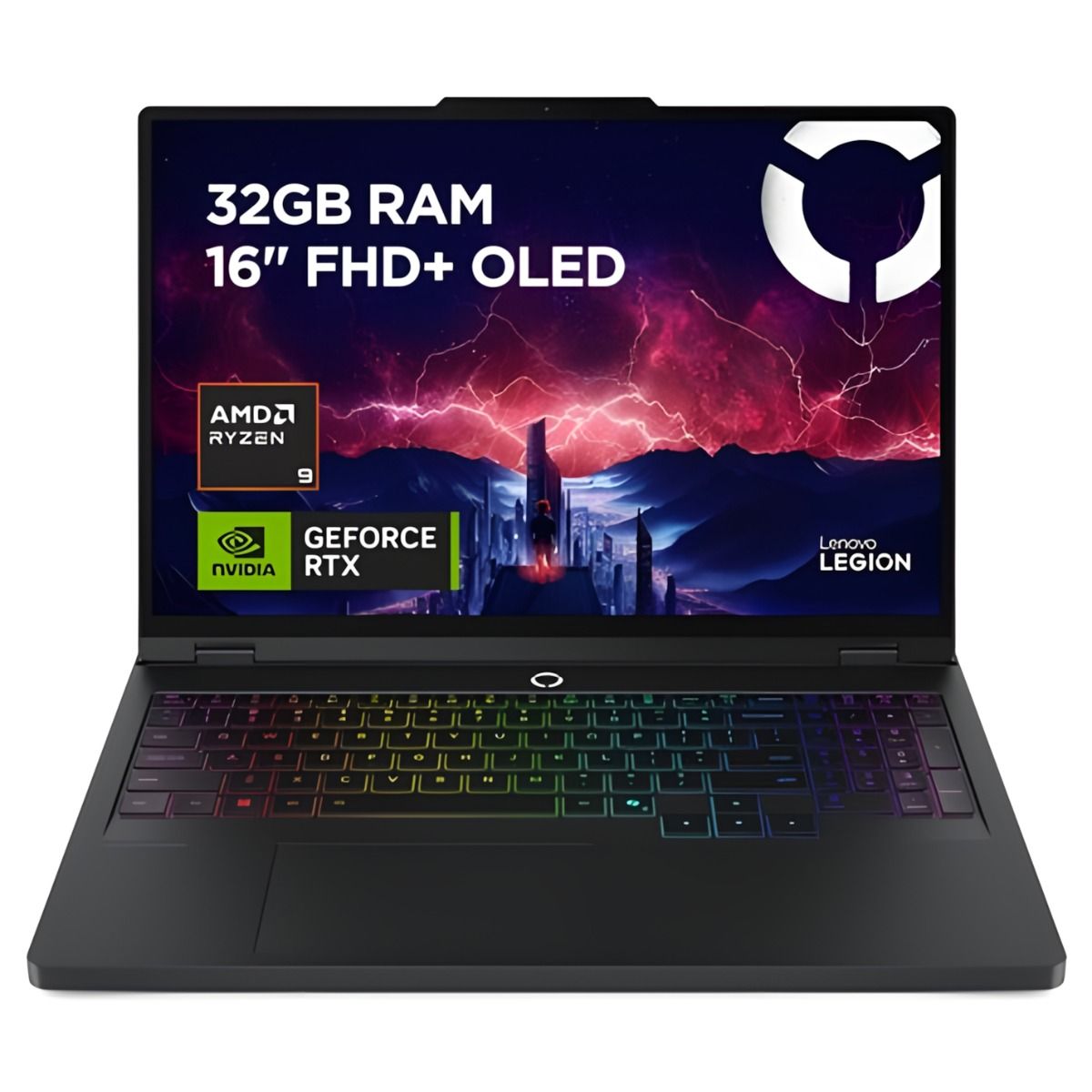 Lenovo Legion Pro 5 16AFR10 16" Gaming Laptop OLED Ryzen 9 32GB 1TB RTX 5060