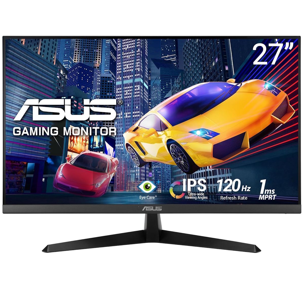 ASUS VY279HGR Eye Care 27" FHD Gaming Monitor 120Hz Refresh 1ms Response