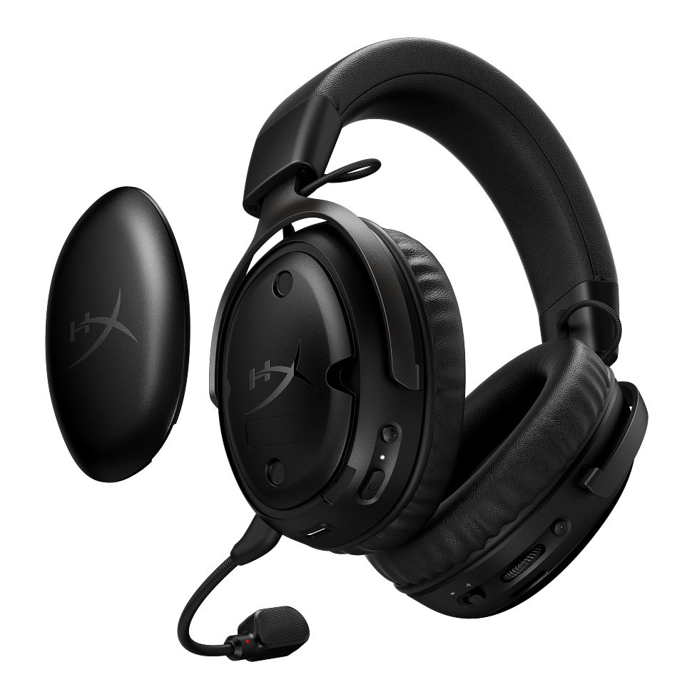 HyperX Cloud III S Wireless Gaming Headset 53mm Drivers with Mic Black