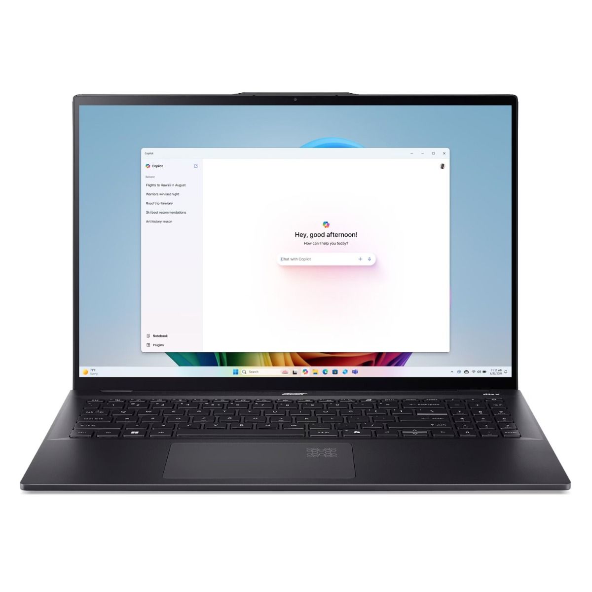 Acer Swift 16 AI OLED Touchscreen Laptop Intel Core Ultra 7 32GB 1TB Black