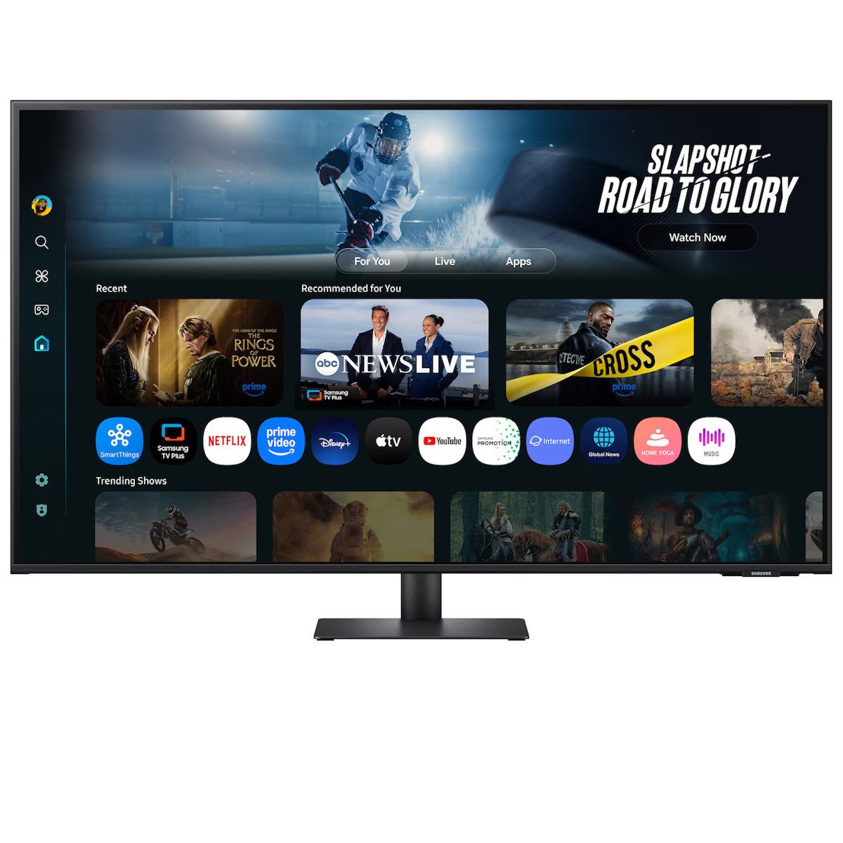 Samsung M7 M70F 43" 4K Smart Monitor Built In WiFi & Bluetooth