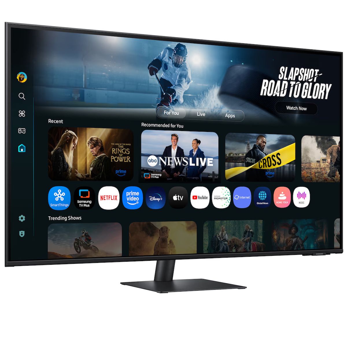 Samsung M7 M70F 43" 4K Smart Monitor Built In WiFi & Bluetooth