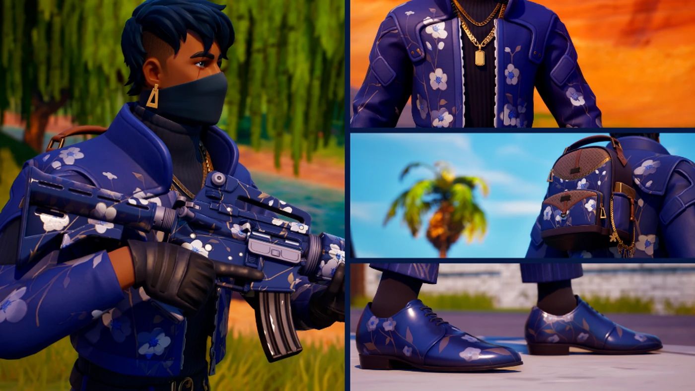 Sony PlayStation 5 Slim 825GB Games Console (Digital Edition) & Fortnite Flowering Chaos Bundle