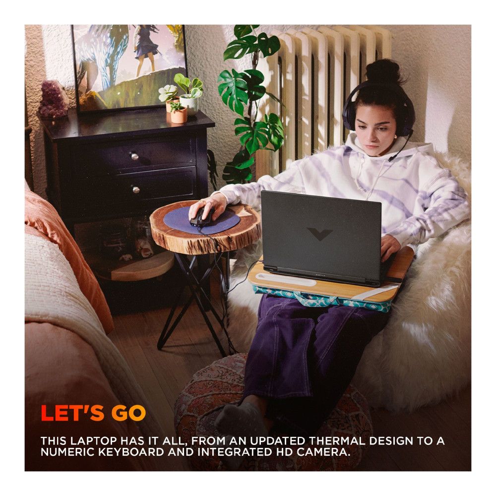 HP Victus 15-fb3008na 15.6" Gaming Laptop AMD Ryzen 7 16GB RAM 512GB SSD RTX 3050