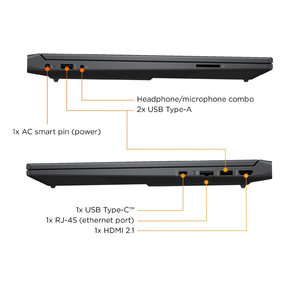 HP Victus 15-fb3008na 15.6" Gaming Laptop AMD Ryzen 7 16GB RAM 512GB SSD RTX 3050