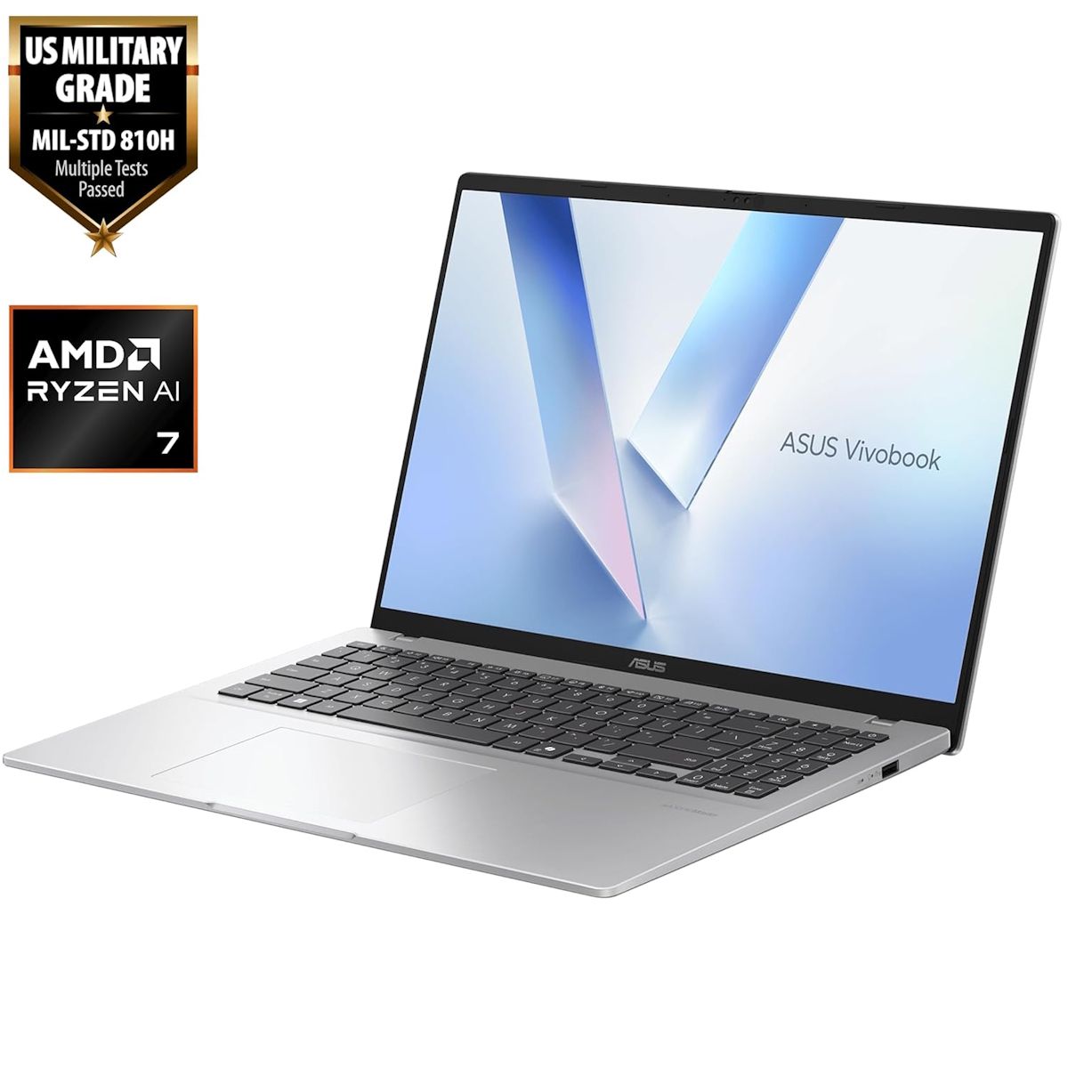 ASUS Vivobook 16 M1607 16" Laptop AMD Ryzen AI 7 16GB RAM 1TB SSD