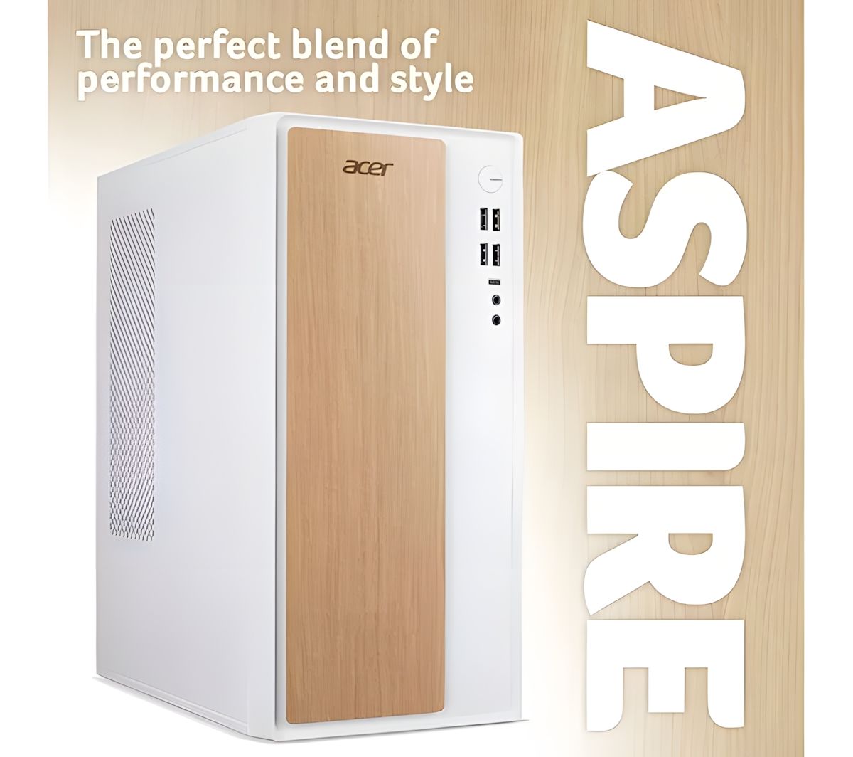 Acer Aspire TC101-13H5U Desktop PC Intel Core i5 16GB RAM 1TB SSD White