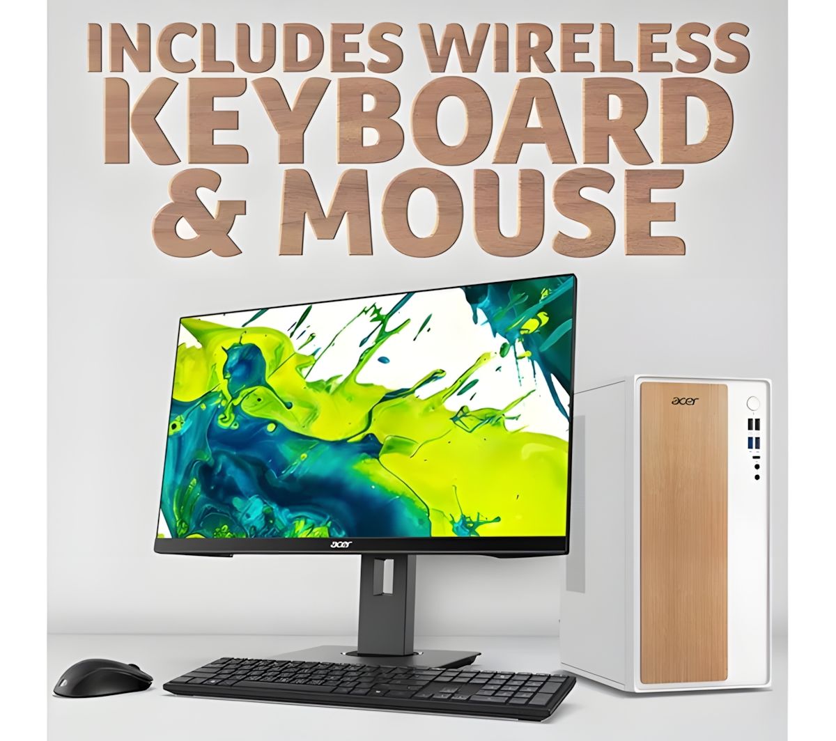 Acer Aspire TC101-13H5U Desktop PC Intel Core i5 16GB RAM 1TB SSD White