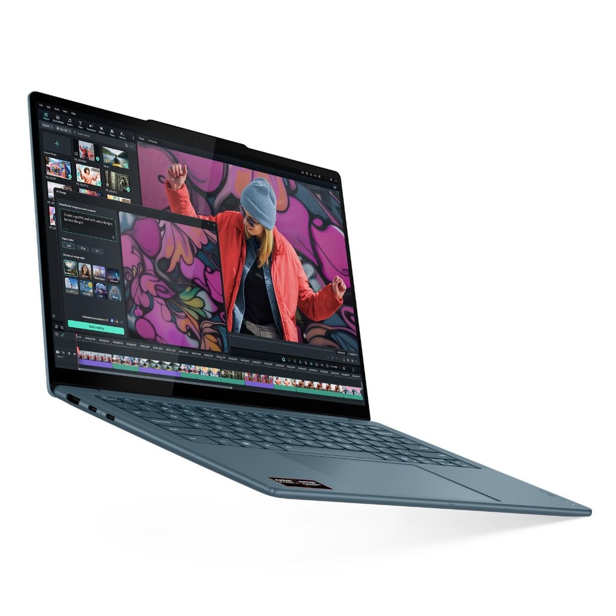 Lenovo Yoga Slim 7 14AKP10 14" OLED Laptop AMD Ryzen AI 7 16GB RAM 1TB SSD