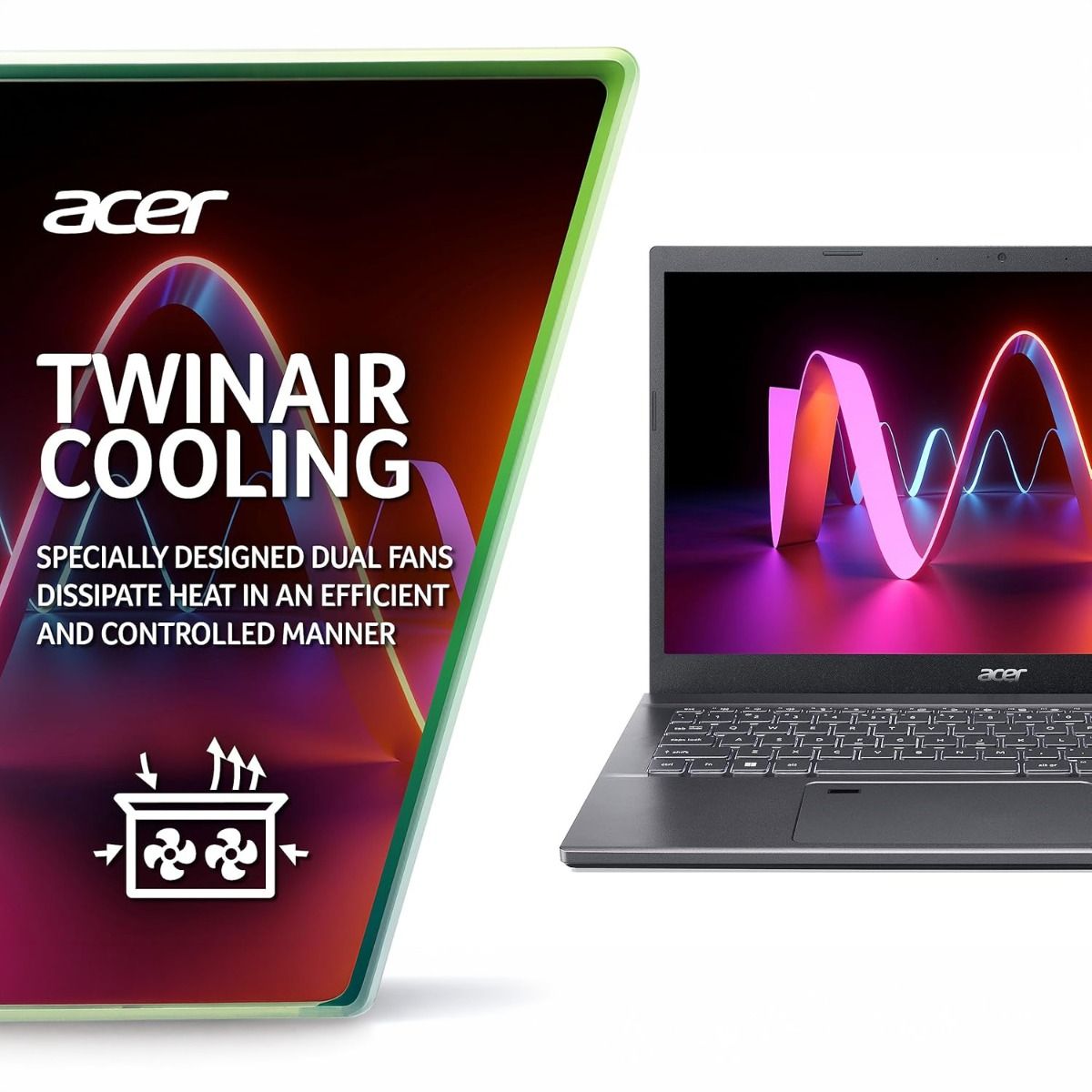 Acer Aspire 5 A515-57-545P Laptop Intel Core i5 12th Gen 16GB 512GB Grey