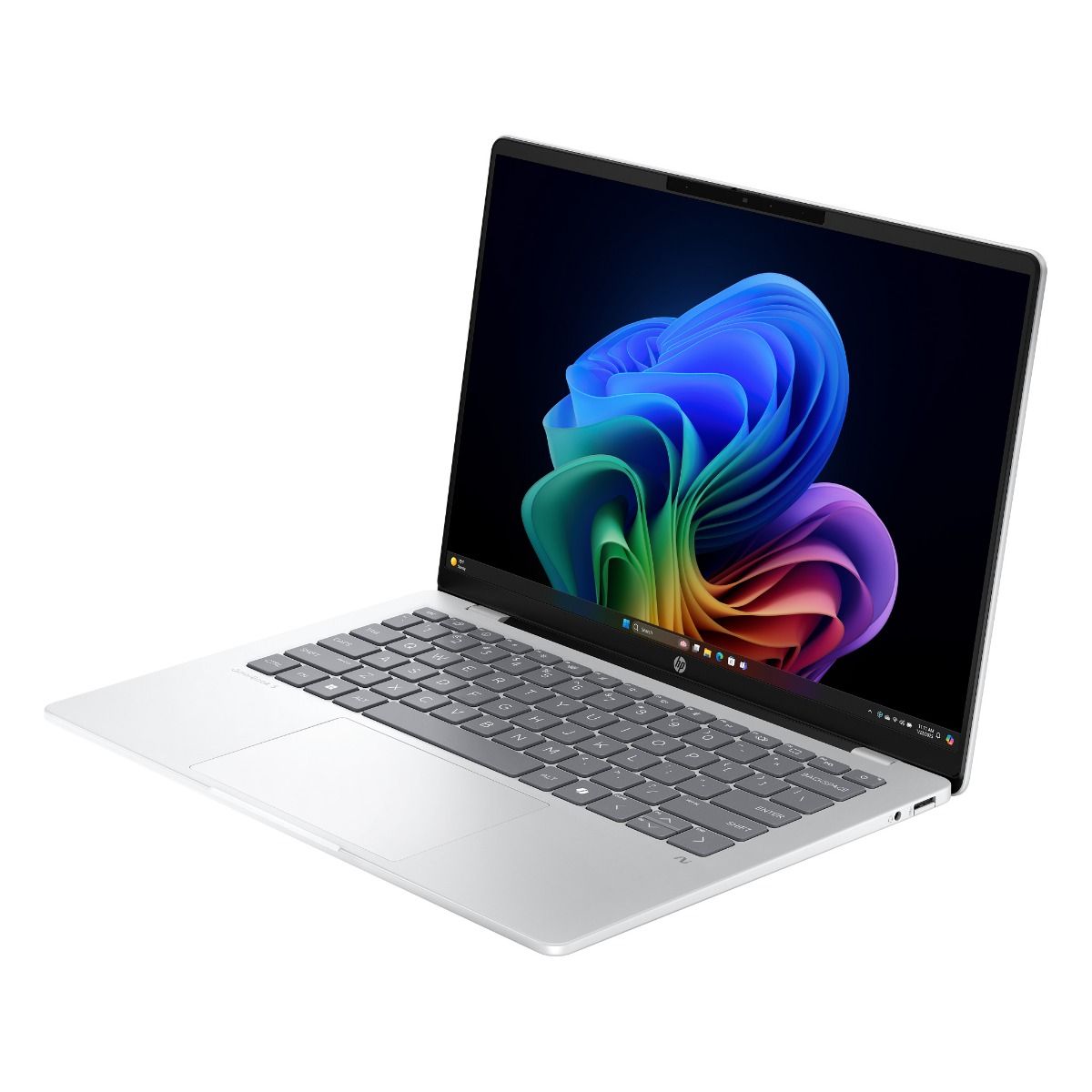 HP OmniBook 5 AI 14-he0502na 14" OLED Laptop Snapdragon X1 16GB 512GB Silver