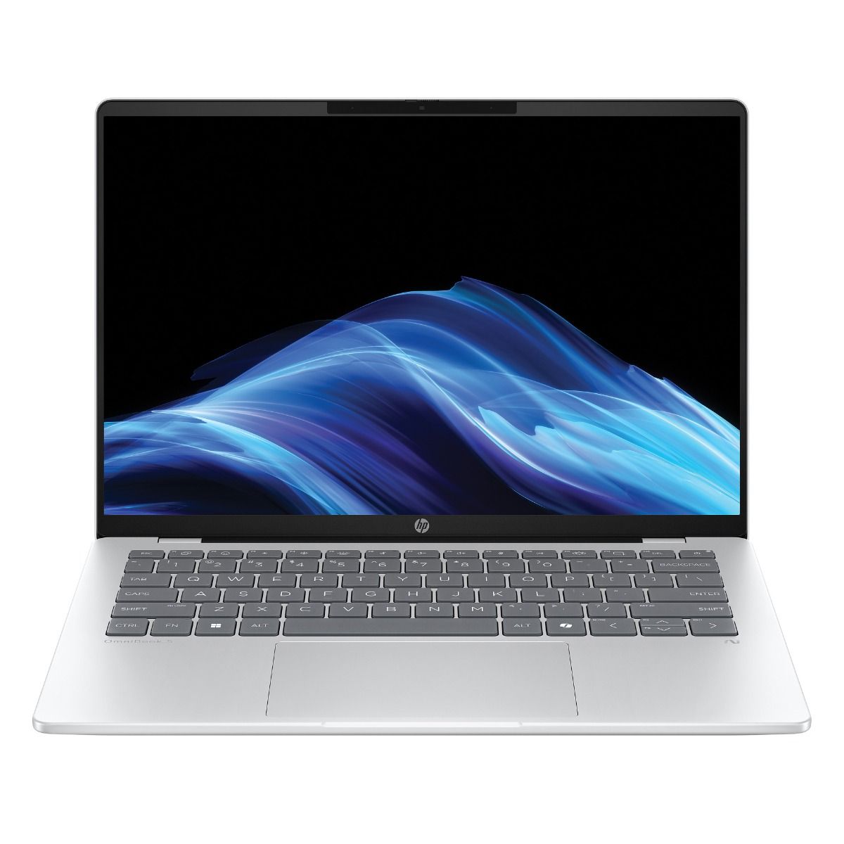 HP OmniBook 5 AI 14-he0502na 14" OLED Laptop Snapdragon X1 16GB 512GB Silver