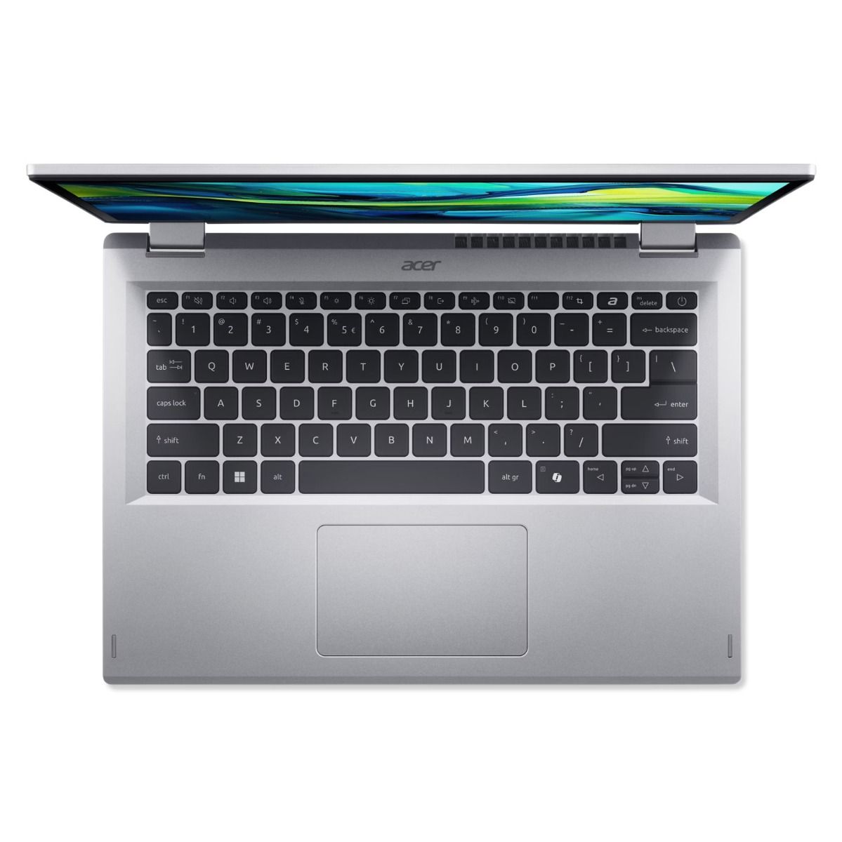 Acer Aspire Go Spin 14 2-in-1 Touch Laptop Intel Core 3 8GB 256GB Silver