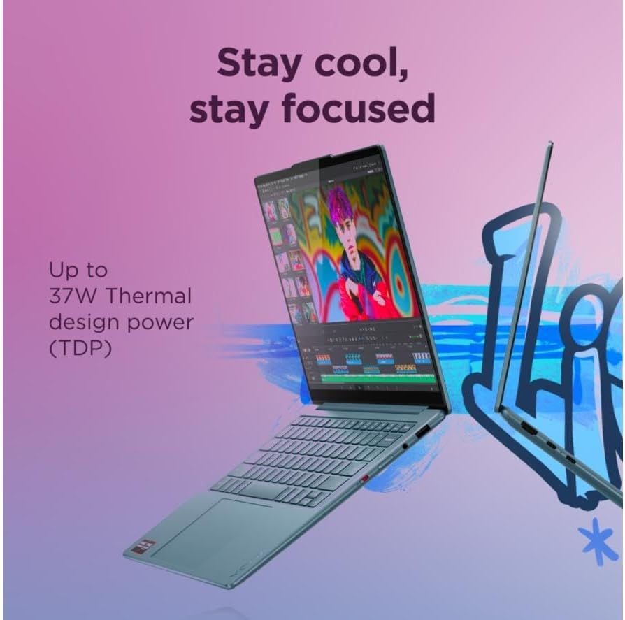 Lenovo Yoga Slim 7 14AKP10 14" OLED Laptop AMD Ryzen AI 5 16GB RAM 512GB SSD