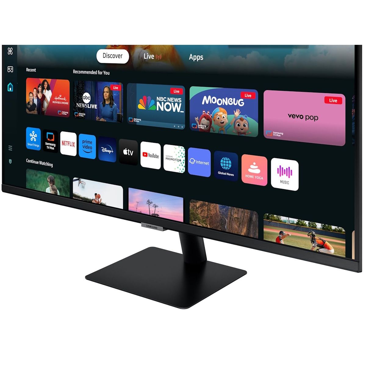 Samsung M5 M50D 27" Full HD Smart Monitor with Built In Speakers