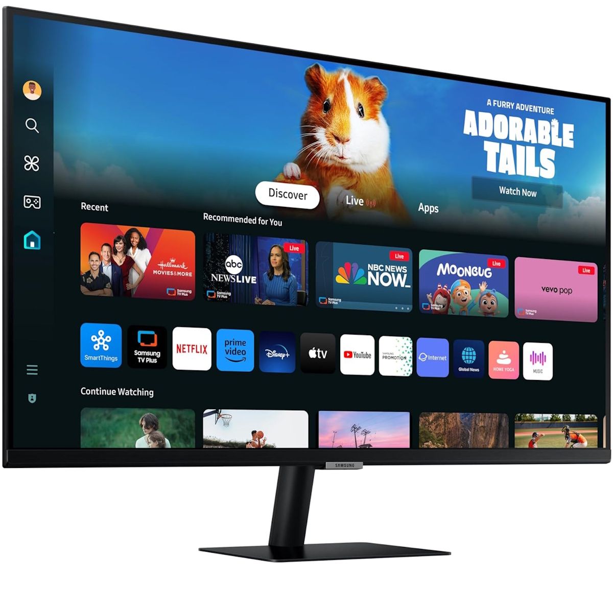 Samsung M5 M50D 27" Full HD Smart Monitor with Built In Speakers