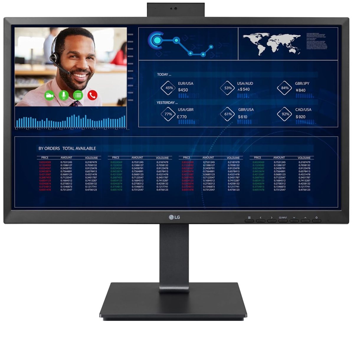 LG 24CQ650N 23.8" All-in-One Thin Client Cloud Device Intel N5105 4GB 16GB No OS