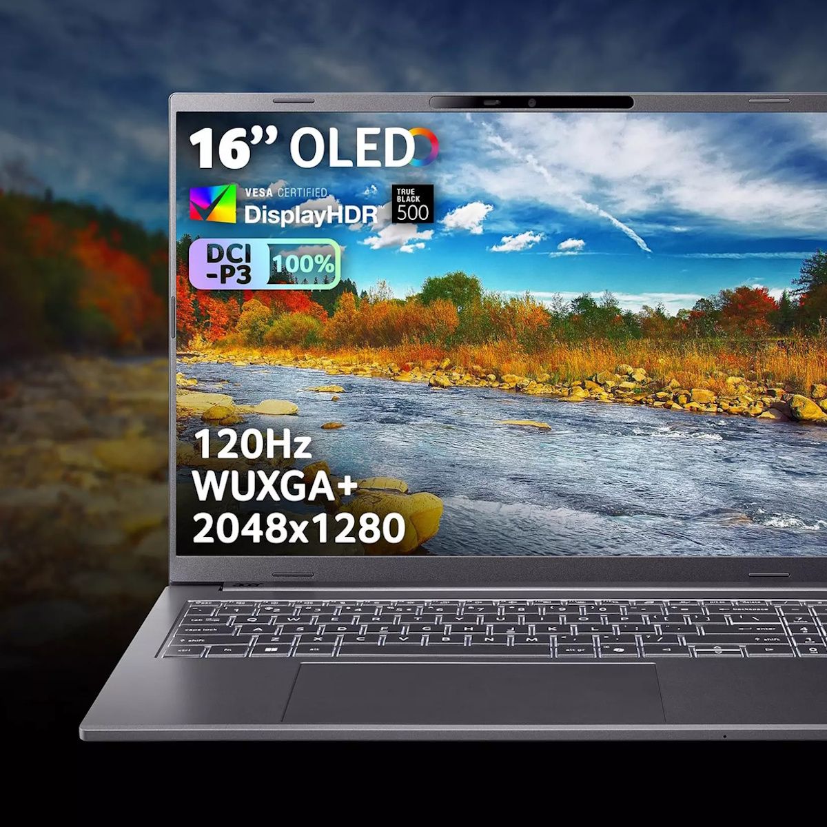 Acer Aspire 16 AI A16-61M-R075 16" OLED Laptop AMD Ryzen AI 7 16GB RAM 1TB SSD