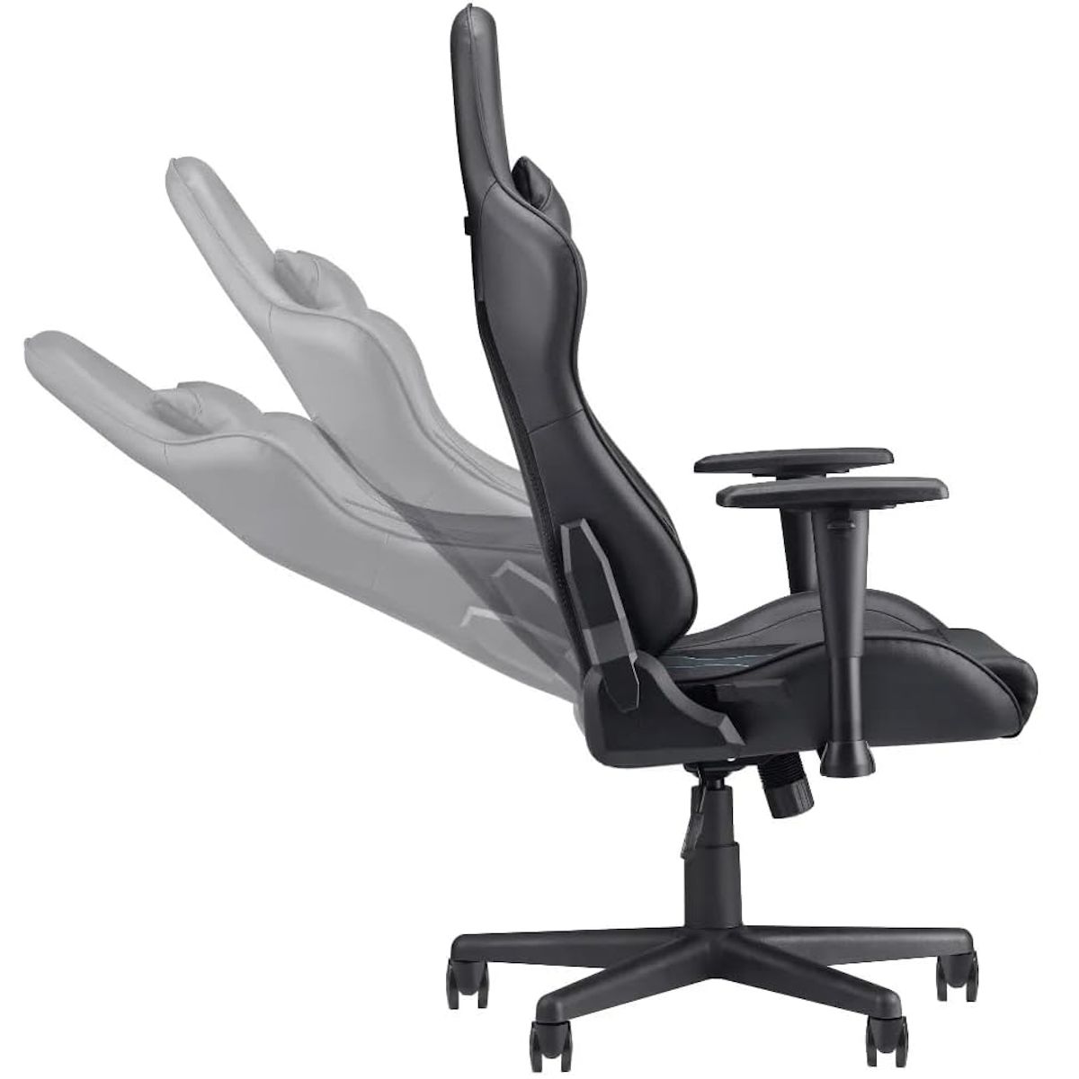 Acer Predator Rift Go Gaming Chair Adjustable Backrest - Black