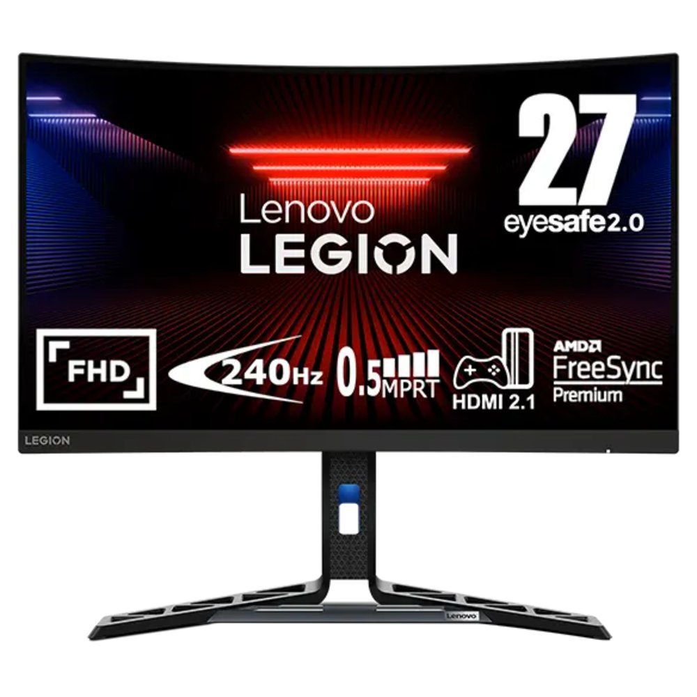 Lenovo Legion R27fc-30 27" Full HD Curved Gaming Monitor 240Hz 0.5ms Black