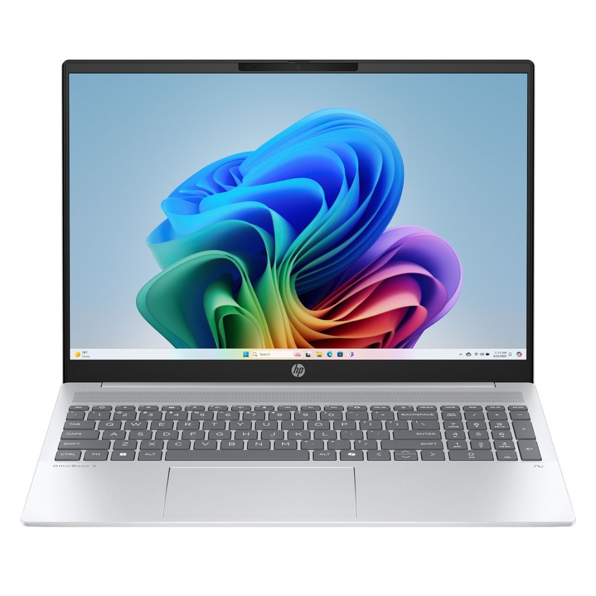 HP OmniBook 5 AI 16-ag1001na Laptop AMD Ryzen AI 5 16GB RAM 512GB SSD Silver