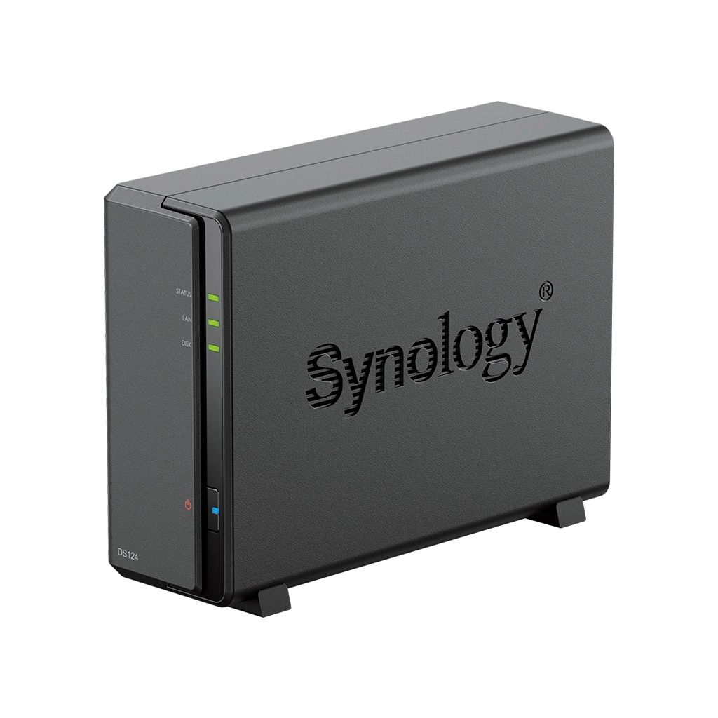 Synology DiskStation DS124 1-Bay NAS Realtek RTD1619B Quad Core