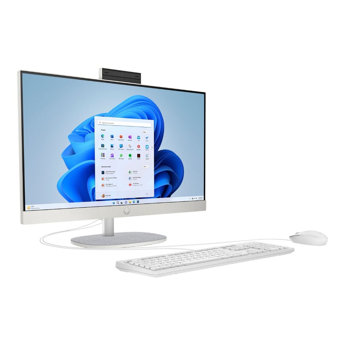 HP 24-cr0048na 23.8" Core i5-1334U 8GB RAM 1TB SSD Win 11 Home Shell White