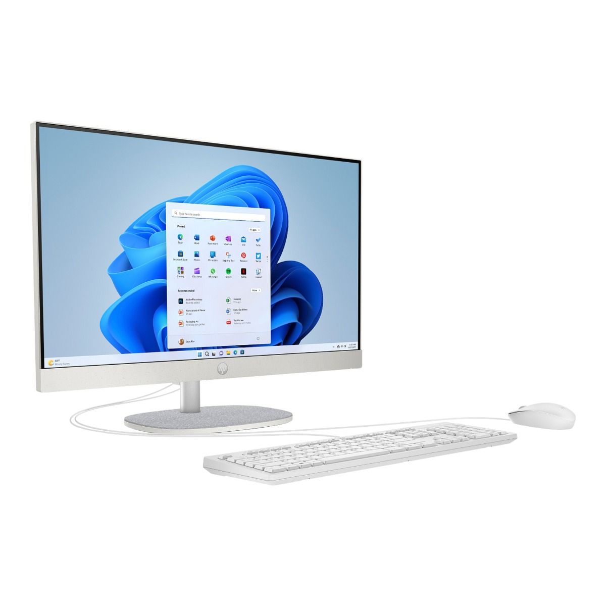 HP 24-cr0048na 23.8" Core i5-1334U 8GB RAM 1TB SSD Win 11 Home Shell White