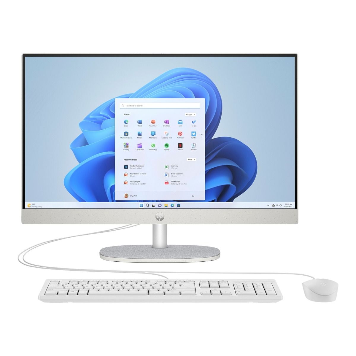 HP 24-cr0048na 23.8" Core i5-1334U 8GB RAM 1TB SSD Win 11 Home Shell White