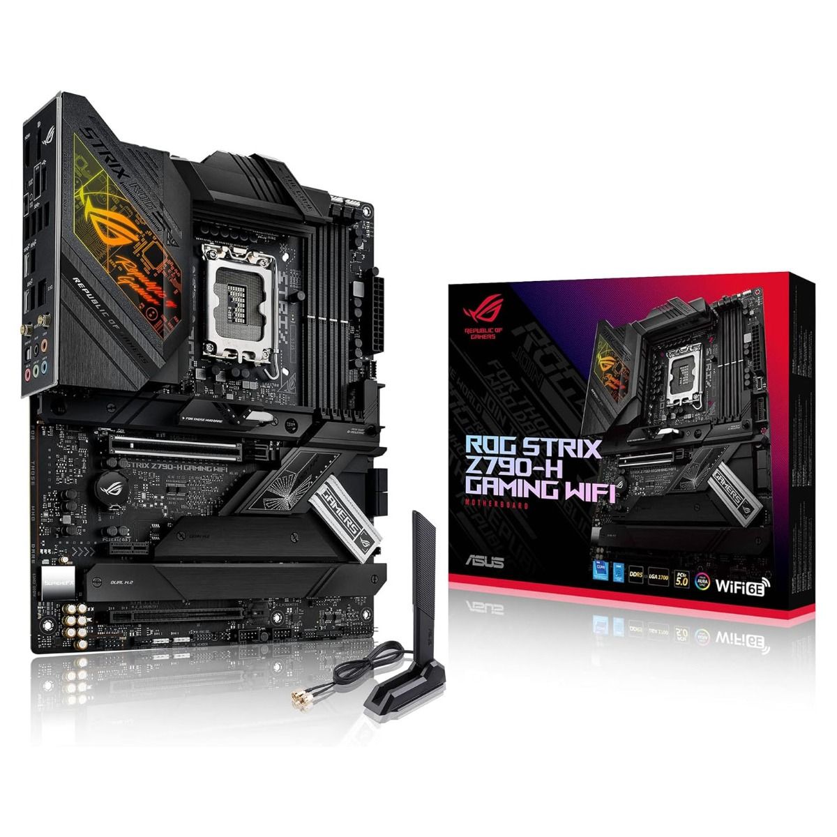 ASUS ROG Strix Z790-H GAMING WIFI 6E Motherboard ATX DDR5 Socket LGA1700