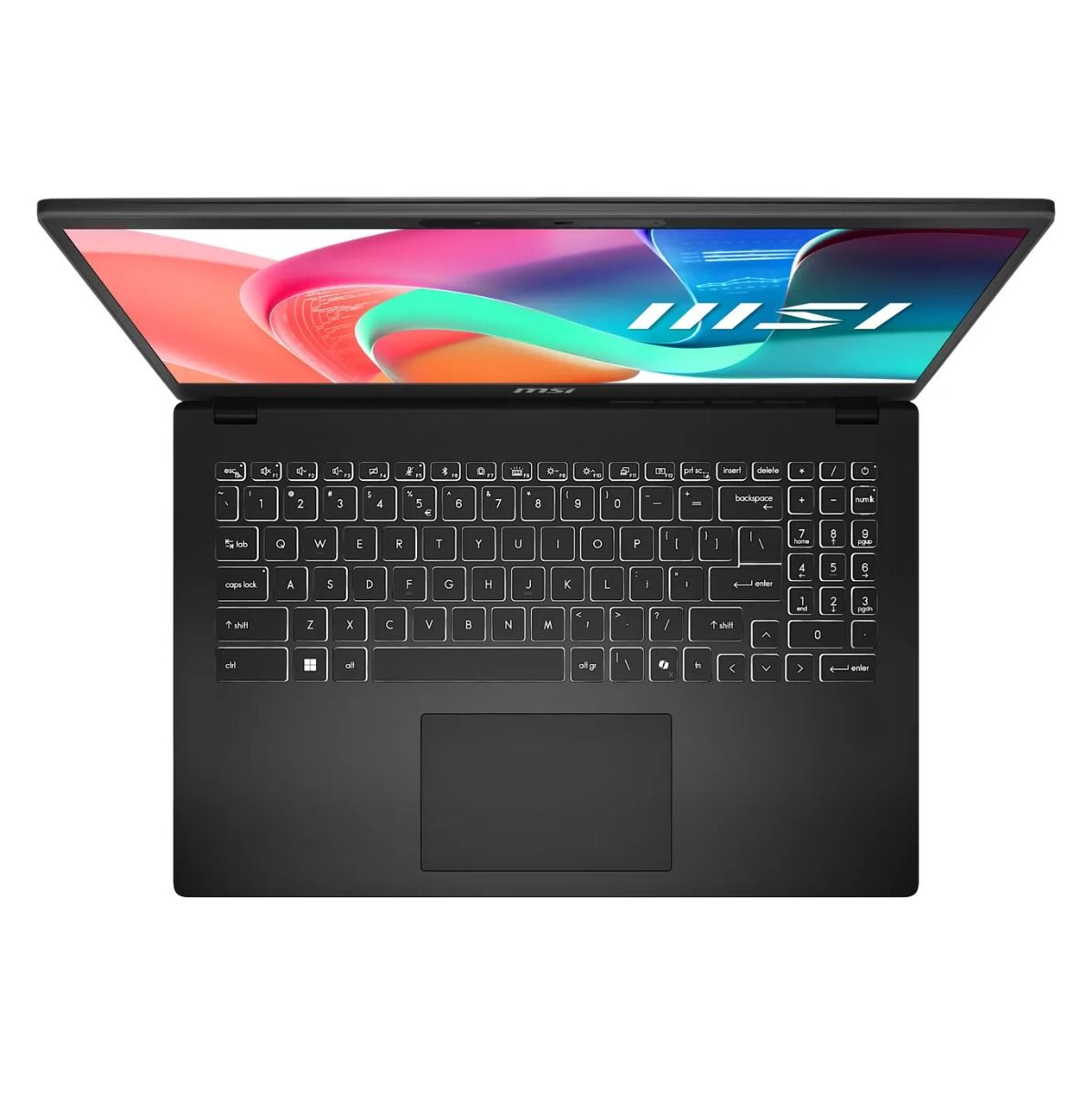 MSI Modern 15 H C2RMG-282UK Laptop Intel Core 5 16GB RAM 512GB SSD Black